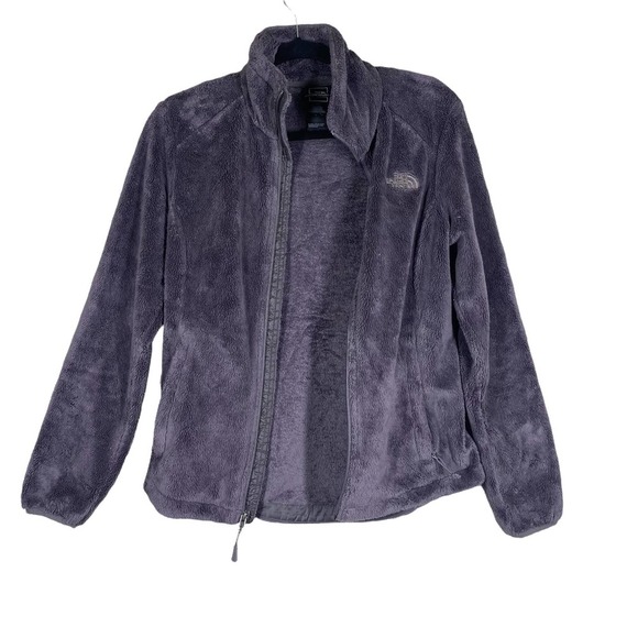The North Face NF00C782 Deep Purple Fuzzy Osito Full Zip Jacket Women’s XS - Picture 11 of 11